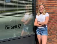 Jonge Mantelzorger Sharon (16 jaar) bij De Spil