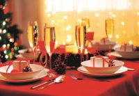 Afbeelding: stoelvrij afbeelding feestelijke tafel