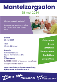Afbeelding: Flyer Mantelzorgsalon 28 mei 2024 (1)