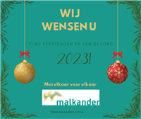 Afbeelding: Kerst en Nieuwjaar Malkander 