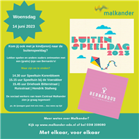 Afbeelding: Buitenspeeldag 14 juni Ede Centraal 