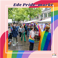 Afbeelding: Markt Ede Pride 25 mei