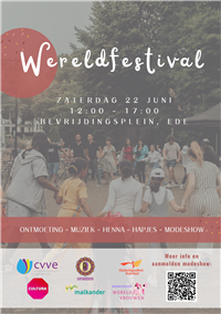 Afbeelding: Poster - Wereldfestival (A5)