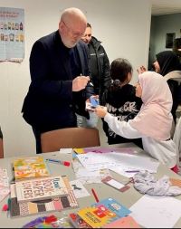 Afbeelding: Werkbezoek Timmermans